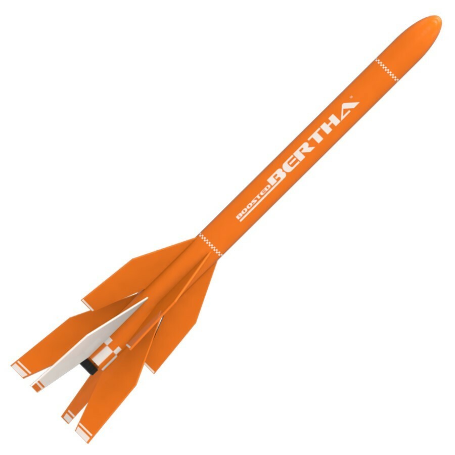 Estes Flying Model Rocket Kit Boosted Bertha  EST 1946