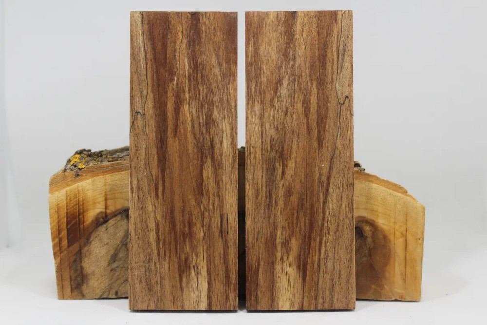 STABILIZED MAPLE CUSTOM KNIFE HANDLE MATERIAL BLANK SCALES (6359)