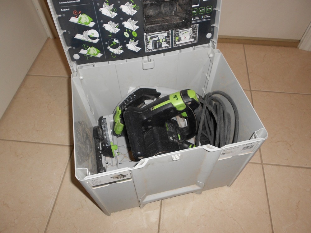 FESTOOL TS 55 FEQ TRACK SAW WITH CASE