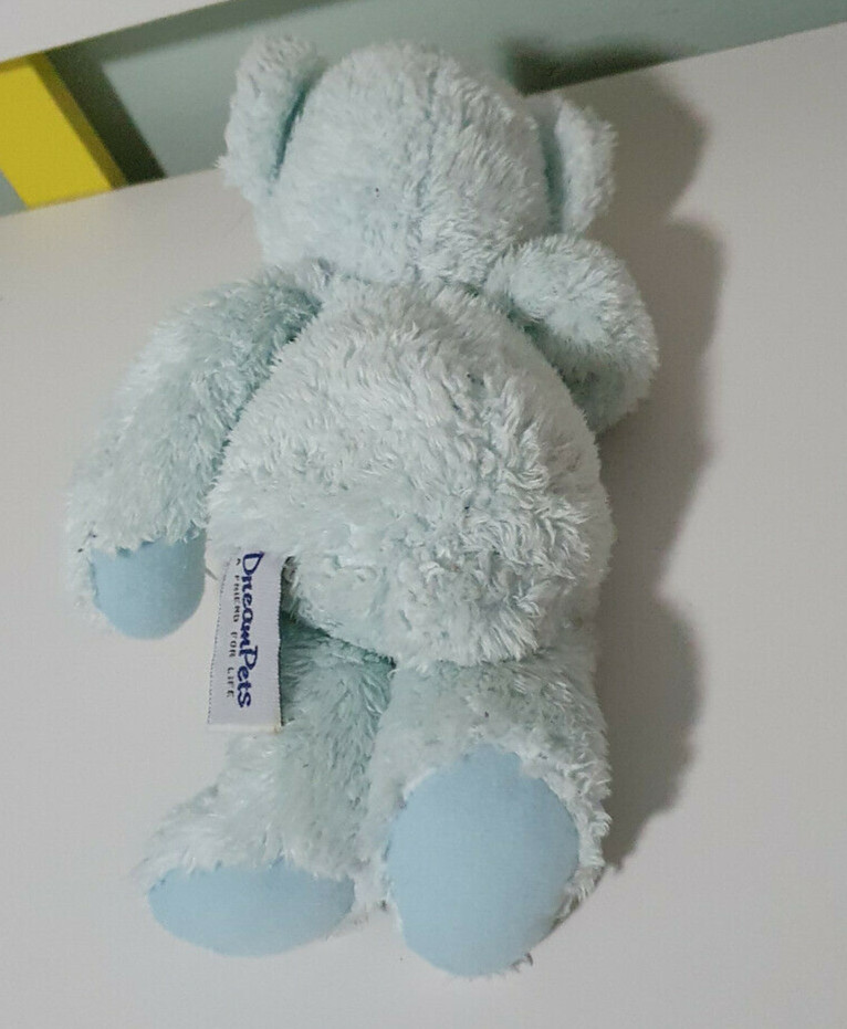 DREAMPETS TEDDY BEAR BLUE TEDDY BEAR 24CM