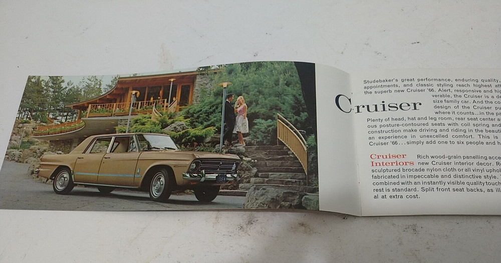 Studebaker Sales Brochure 1957 And 1966