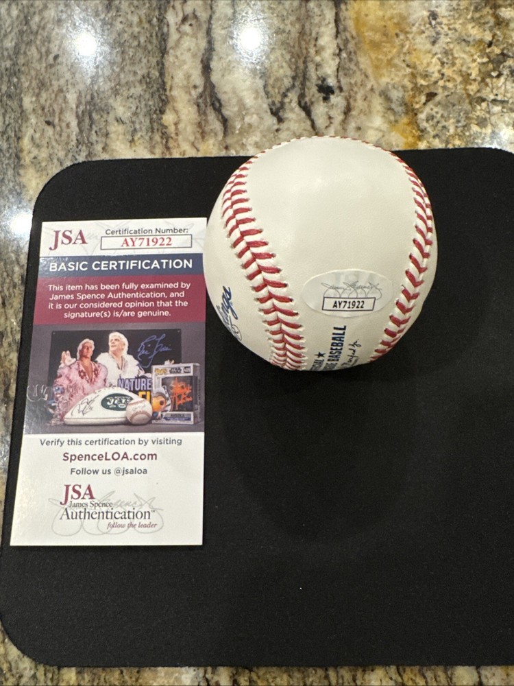 Brandon Pfaadt Signed Major League Baseball JSA COA Diamondbacks Autographed