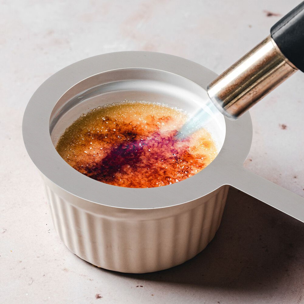 2PCS milk cup rim Brulee Making Tool Baking Cup Cover Culinary