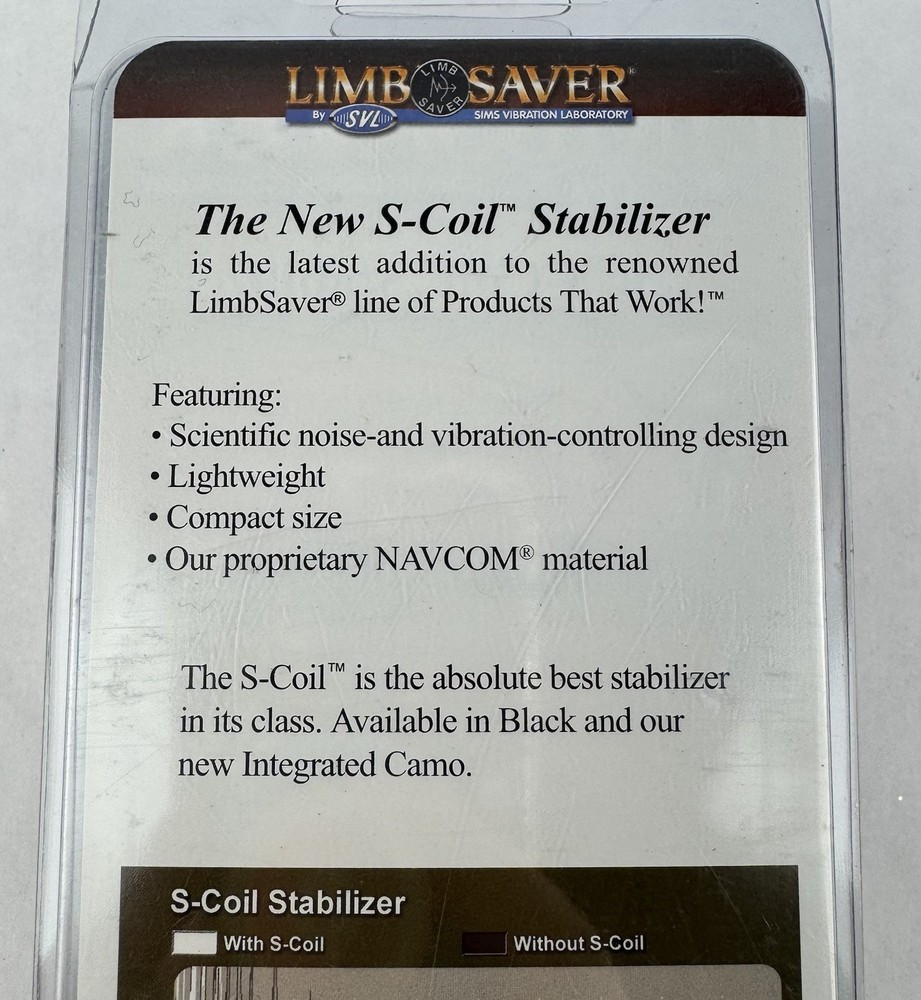 LimbSaver S Coil Stabilizer For Bows 3062