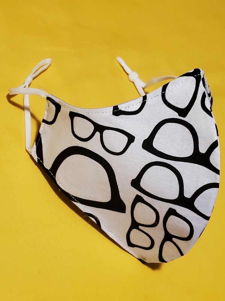 Handmade Glasses Adjustable Face Mask