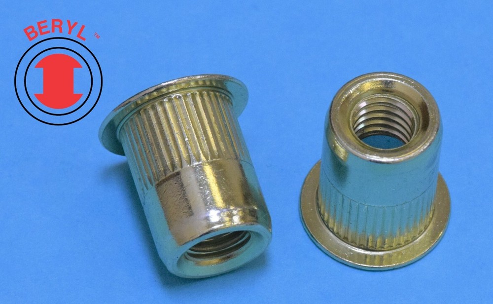 TSBS832, LFK Steel Rivet Nut Rivnut Insert Nutsert - #8-32  - 25 pcs