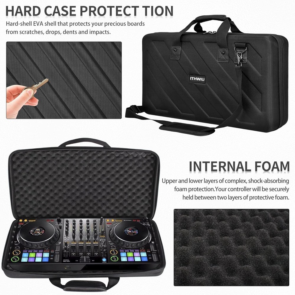 Lightweight Protective DJ Case for Pioneer DDJ 1000, 1000SRT Controllers
