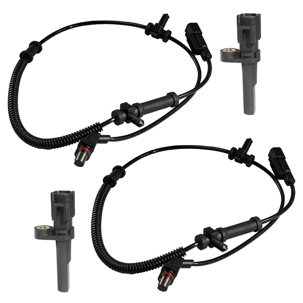 4x Front and Rear ABS Wheel Speed Sensor for Dodge Ram 1500 2010 Ram