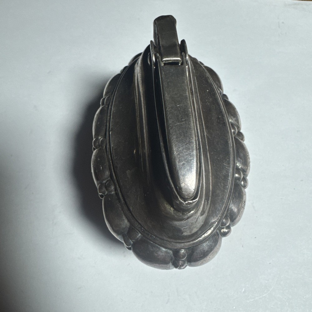 Vintage Silver Plate RONSON CROWN Table Lighter US