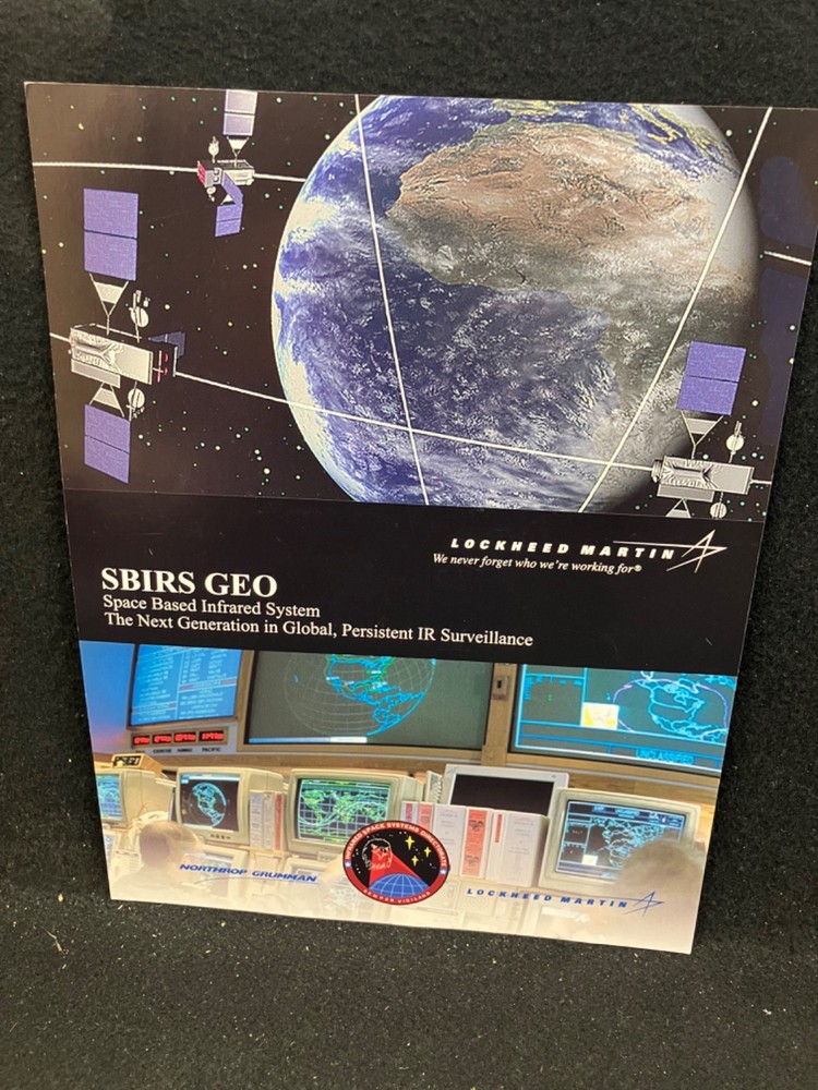 SIBRIS GEO SPACE BASED INFRARED SYSTEM LOCKHEED MARTIN INFO SHEET, 2011