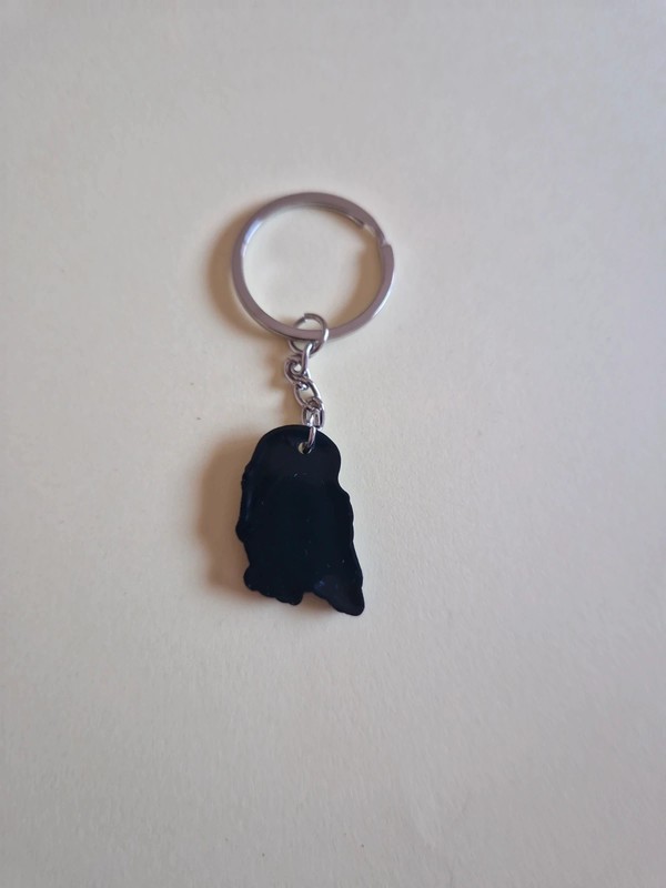 Harry Potter Hedwig rubber keyring