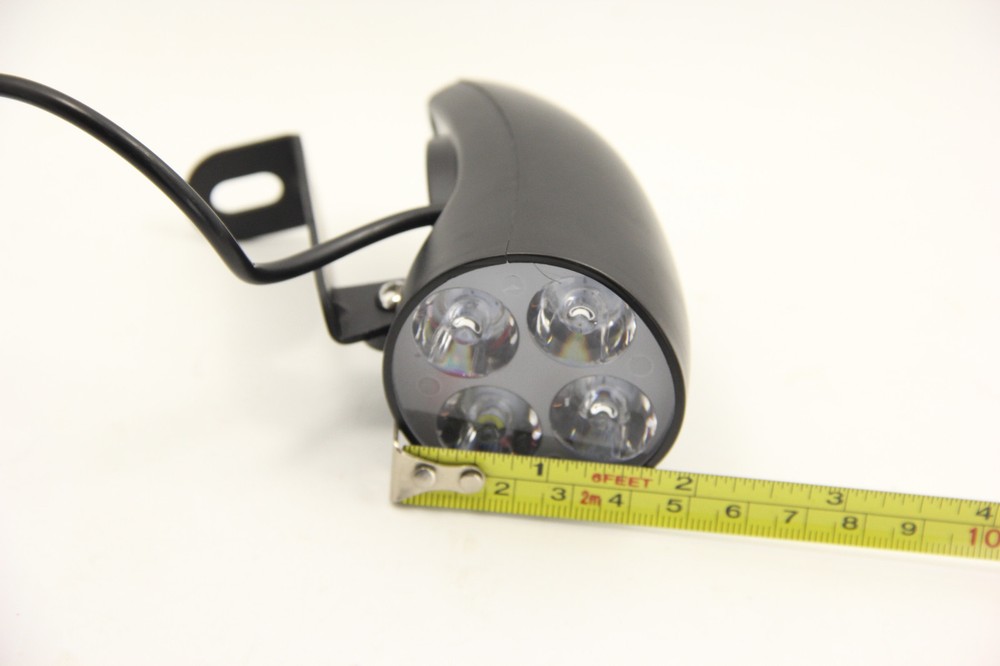 LED Spot Light Head Light w/ Switch Horn