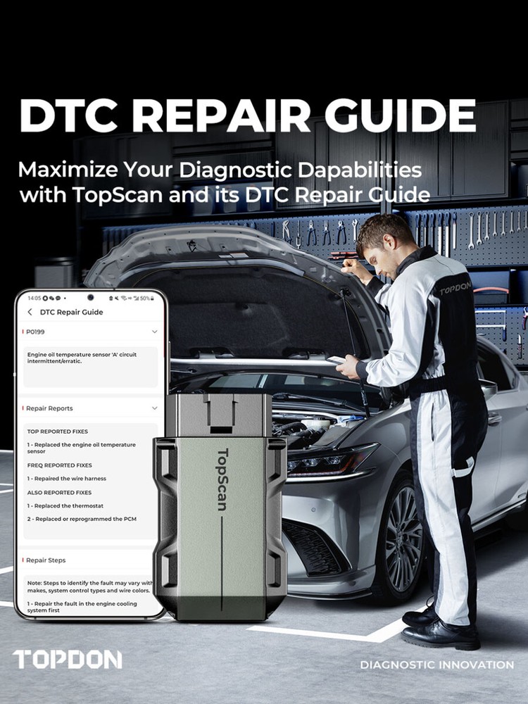 2024 TOPDON PRO Car Key Programmer Pin Code Reader All Key Lost Programming Tool