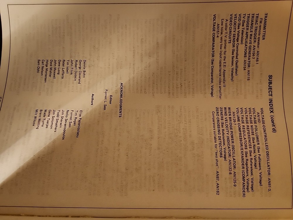 Linear Applications Handbook 2