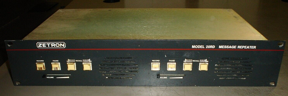 Zetron Model 20RD Message Repeater