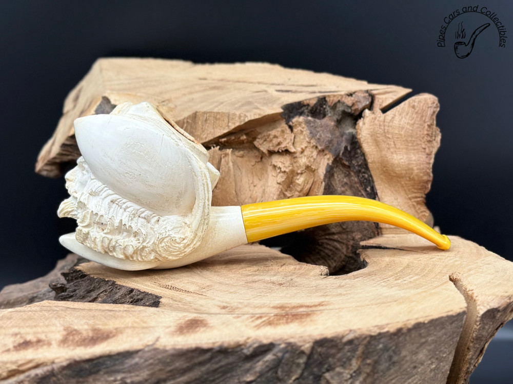 Block Meerschaum Sultan Freehand Smoking Pipe