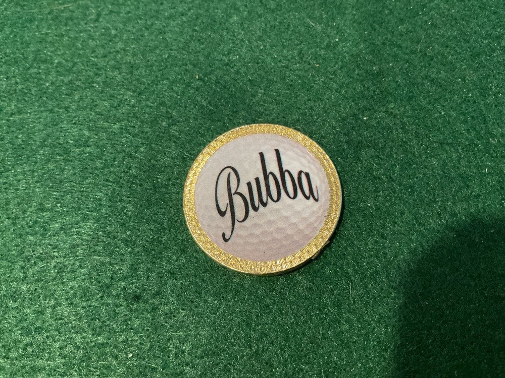 Bubba Golf Ball Marker