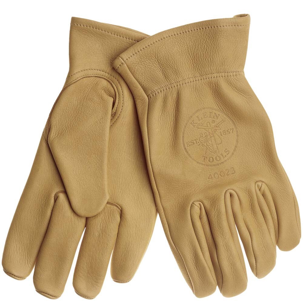 Klein Tools 40023 Cowhide Work Gloves, Extra-Large