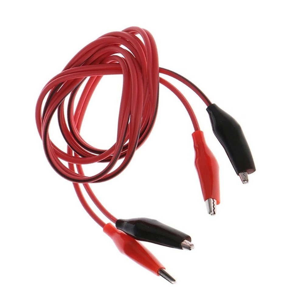 Simple and Convenient Copper Alligator Clip Test Meter