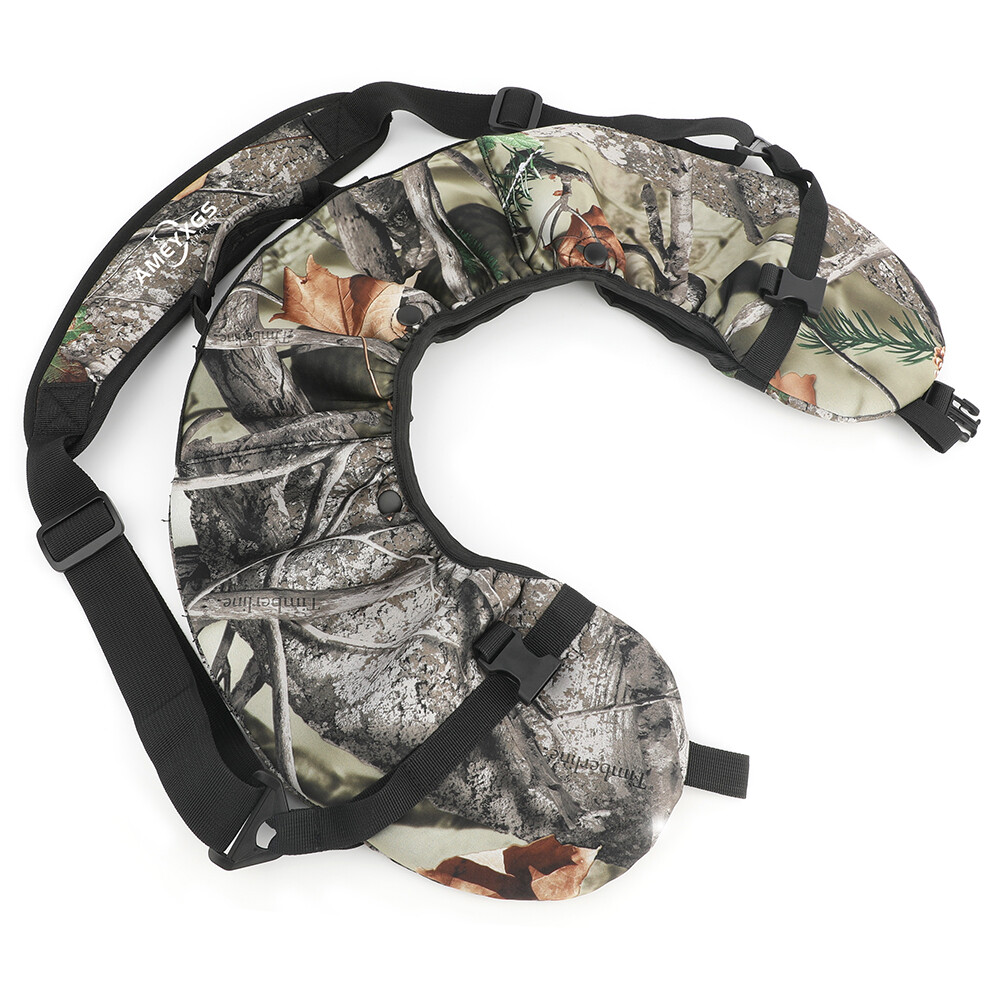 Camo Compound Bow Bag Shoulder Backpack Portable Archery Hunting Shooting Target