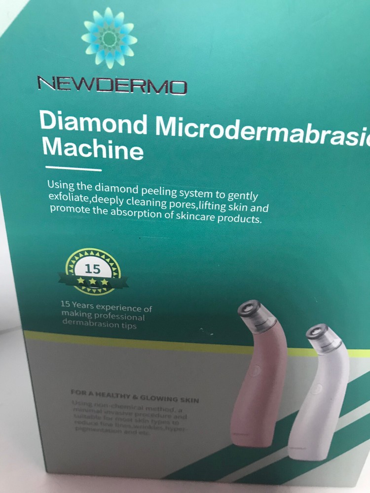 NewDermo Microdermabrasion Machine Pink New With Box