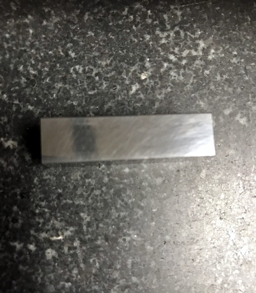 .4500 CARBIDE GAGE BLOCK Grade 2 Rectangular SOLID CARBIDE WRINGS TOGETHER WELL