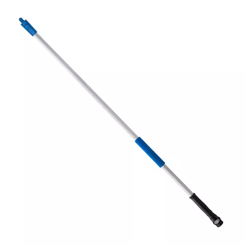 Lock-On 48" Aluminum Water Flow Pole Extension Handle for Cleaning Tools