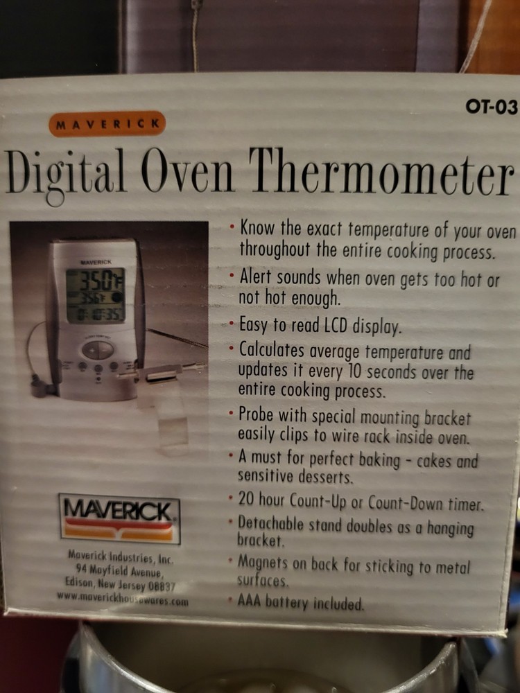 Maverick Digital Oven Thermometer