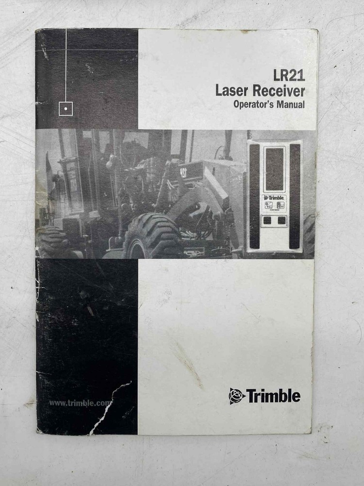 TRIMBLE SPECTRA LR21 MACHINE CONTROL LASER RECEIVER,BACKHOE,DOZER,TOPCON