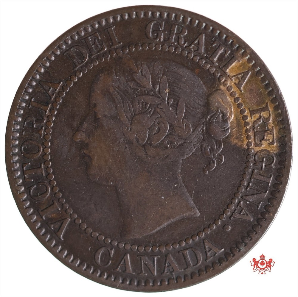 1858 Canada 1 Cent - VF - Lot#13235