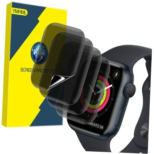 [ 4 Pack Privacy Screen Protector Compatible for Apple Watch Series 3/2/1