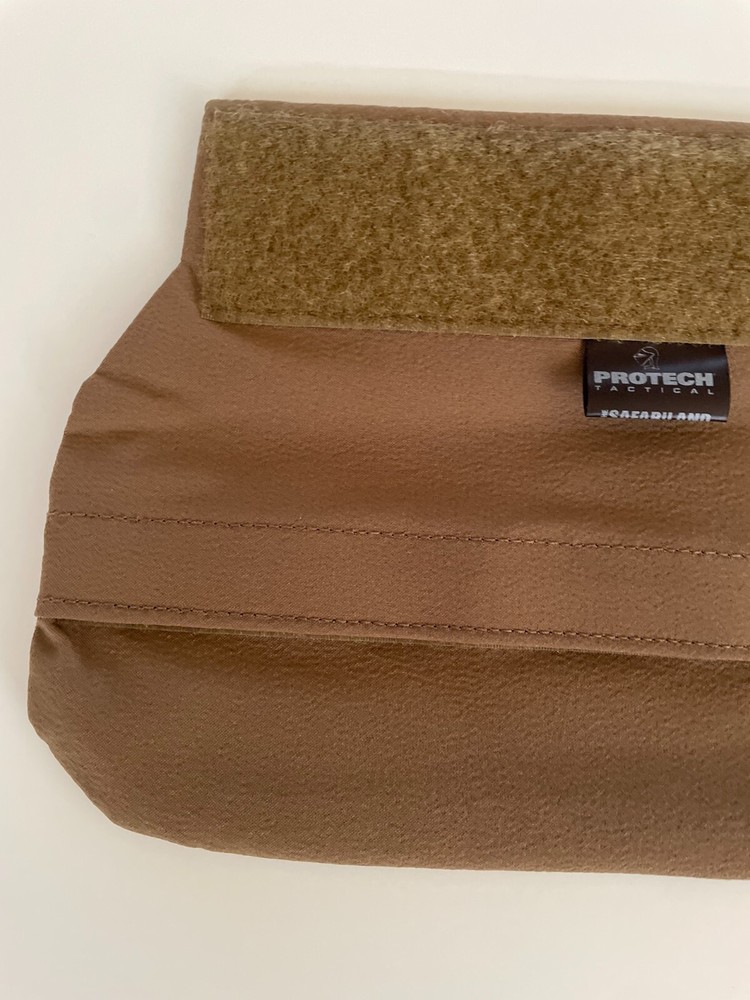 PROTECH Lower Abdomen/Spine Protector Accessory Coyote Brown AWS Hook/Loop