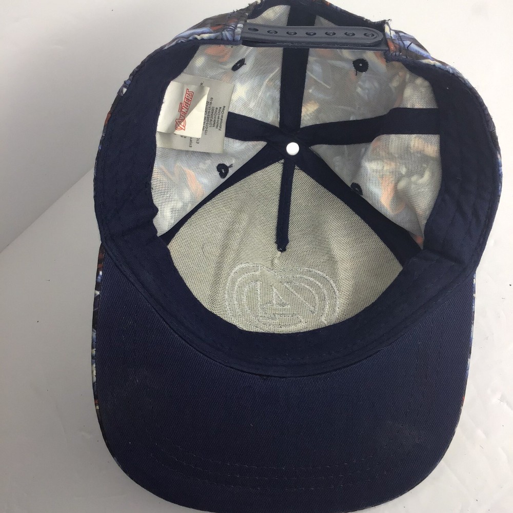 Marvel Avengers Snap Back Hat Size L/XL Adjustable Multi Colored Preowned