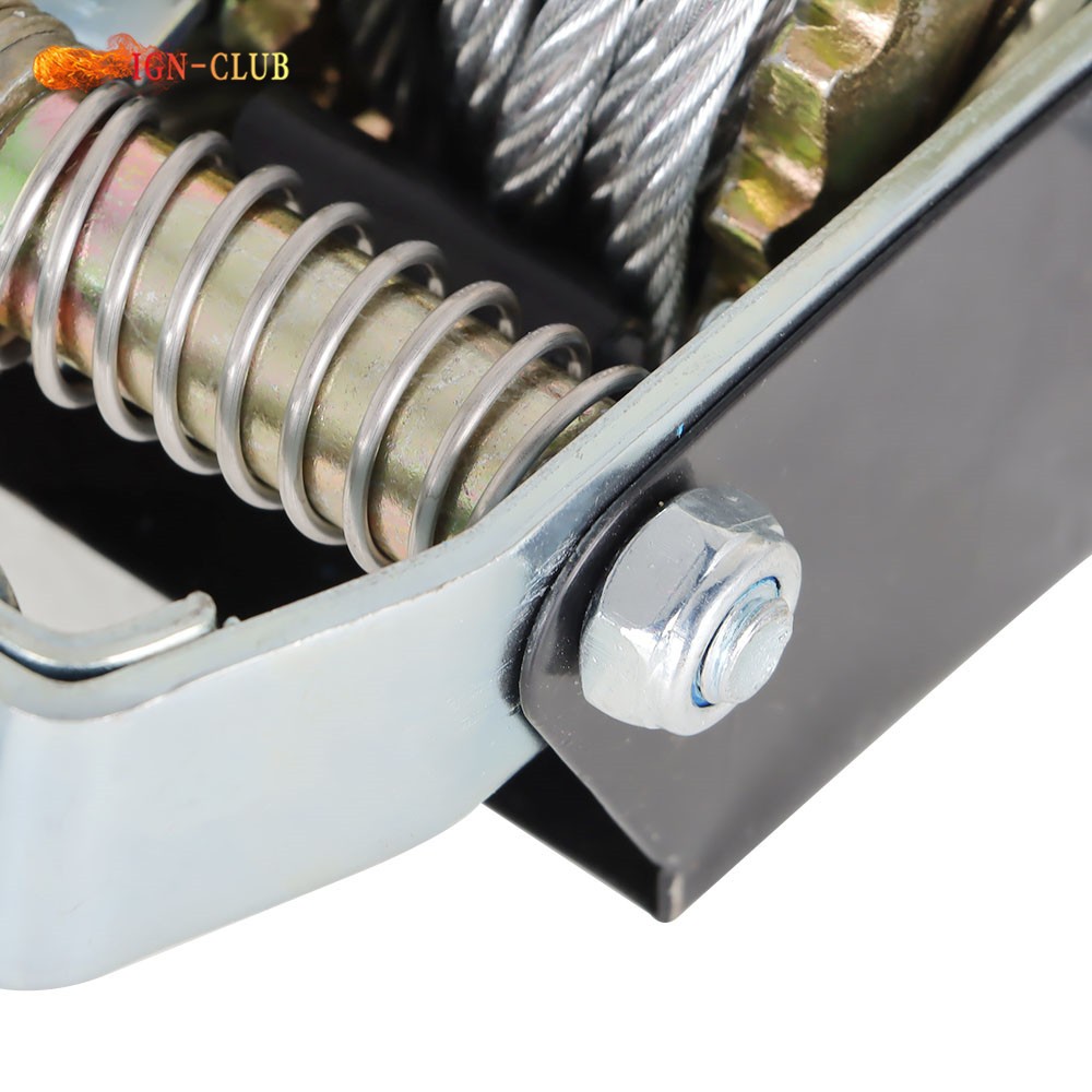 Cable Puller 4 Ton Dual Gear Power Puller Heavy Duty Hand Power