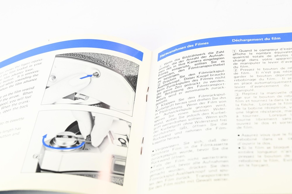 Yashica FX-2 Instruction Manual Original #G767