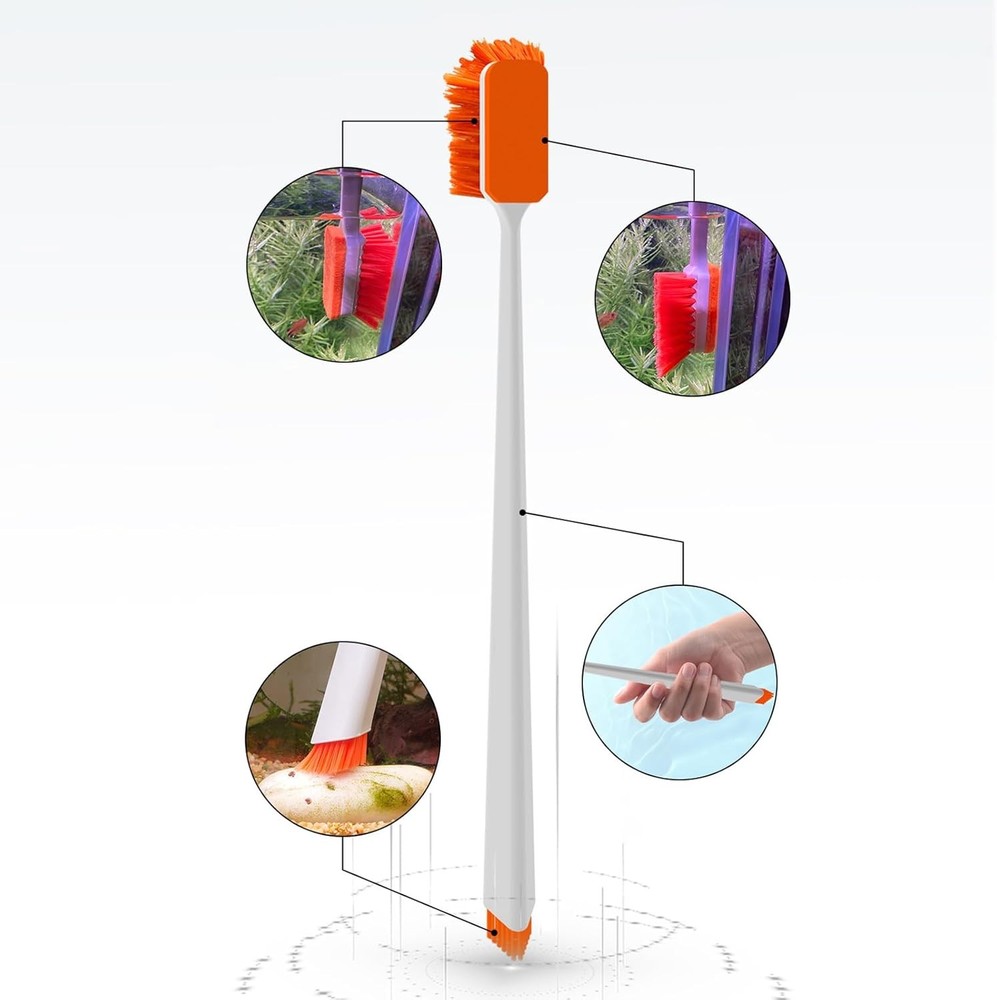 Aquarium glass algae scraper cleaner