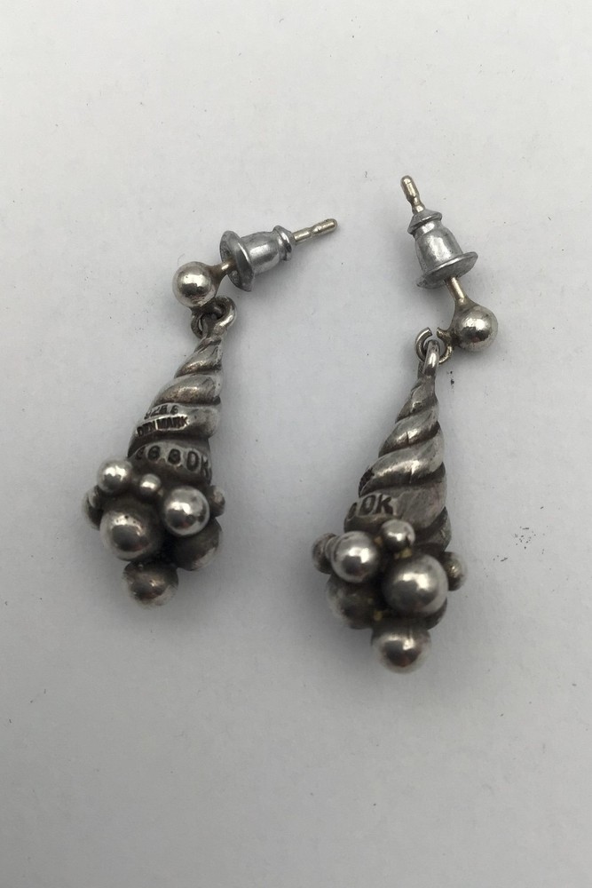 Georg Jensen Sterling Silver Earrings No. 363
