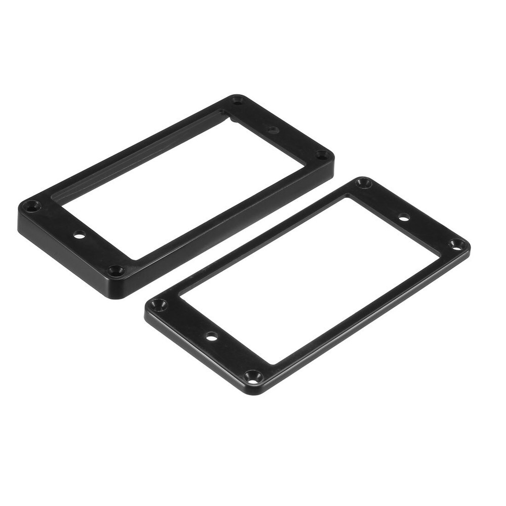 Humbucker Pickup Ring Pickup Mounting Frame Flat Bottom Pickup Black