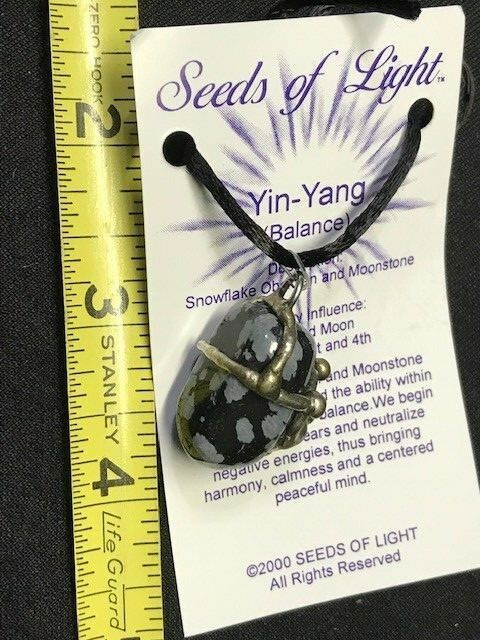 METAPHYSICAL and BEAUTIFUL " YIN YANG " PENDANT