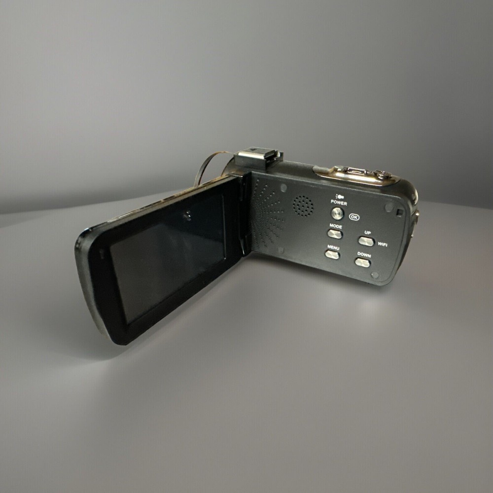 Vivitar DVR4K-BLK Compact Camcorder - Black