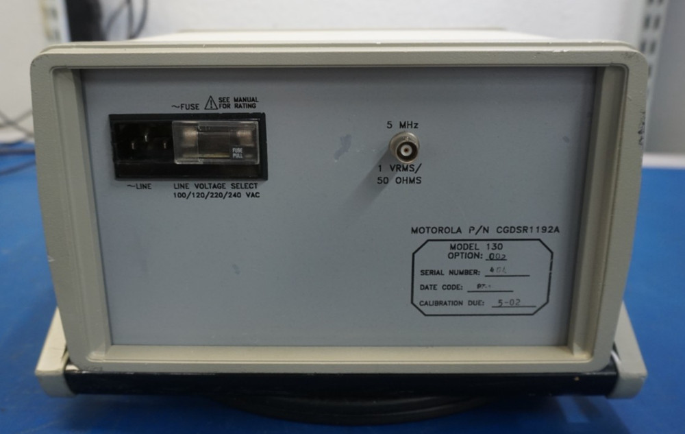 Electronic Research Co. Model 130 Portable Reference Oscillator