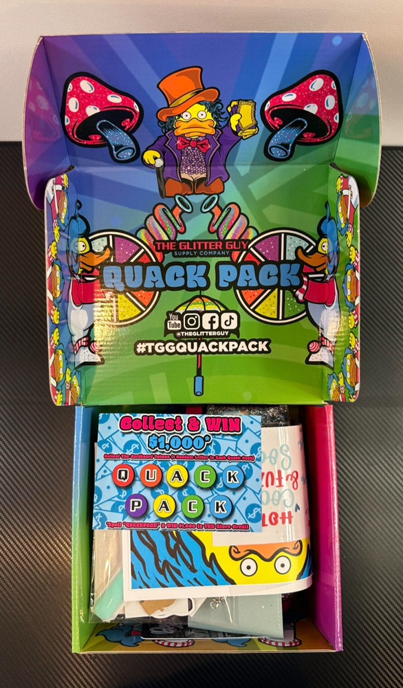 The Glitter Guy Quack Pack (Subscription Box) *Open Box