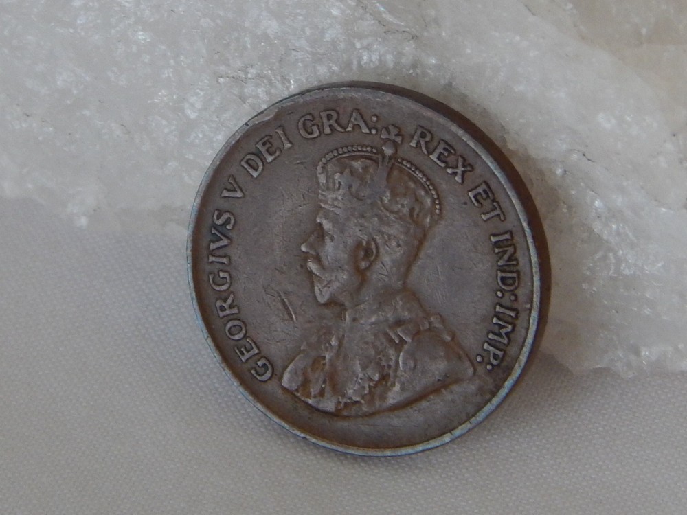 1931 Canada 1 Cent Penny Coin