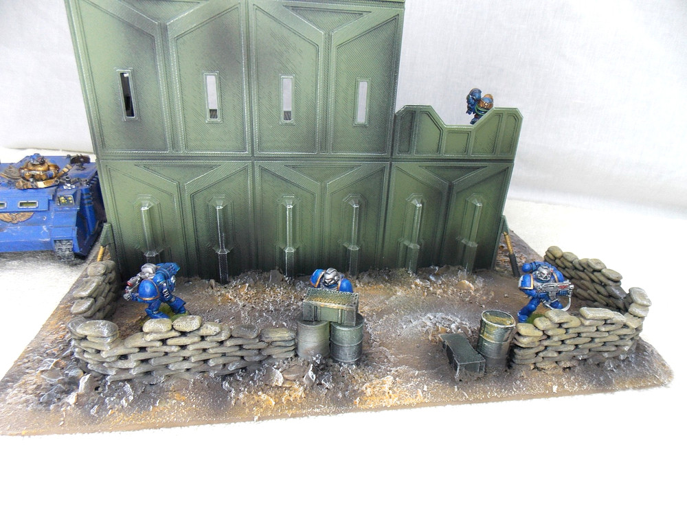 WARGAMING TERRAIN PAINTED