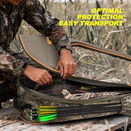 Soft Crossbow Case, 36" Crossbows Backpack, Soft Shell Padded Archery Gear