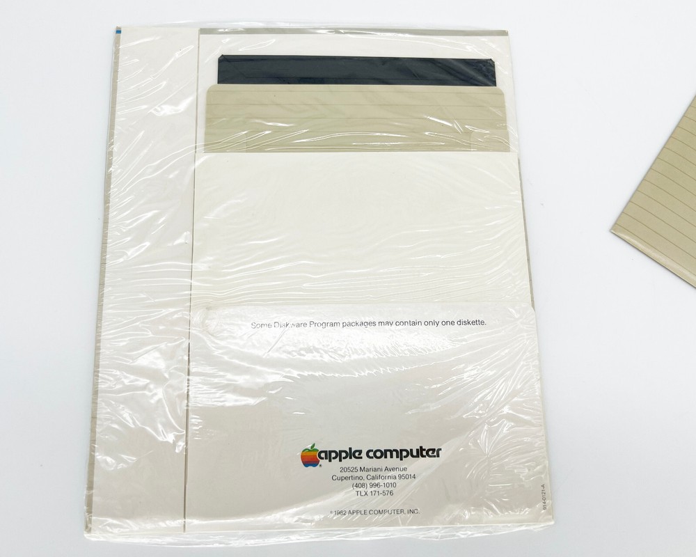 VTG Apple Computer Software 1982 Disk Imagewriter Tool KIt Sealed, DOS 3.3 Disk
