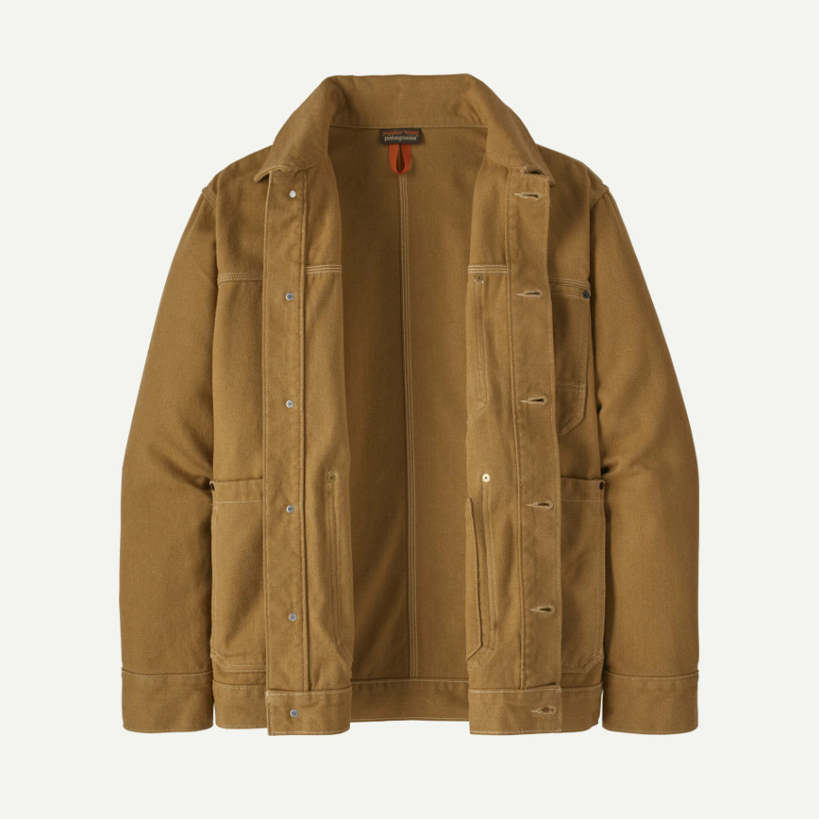 Men's Iron Forge Canvas Chore Coat Coriander Brown