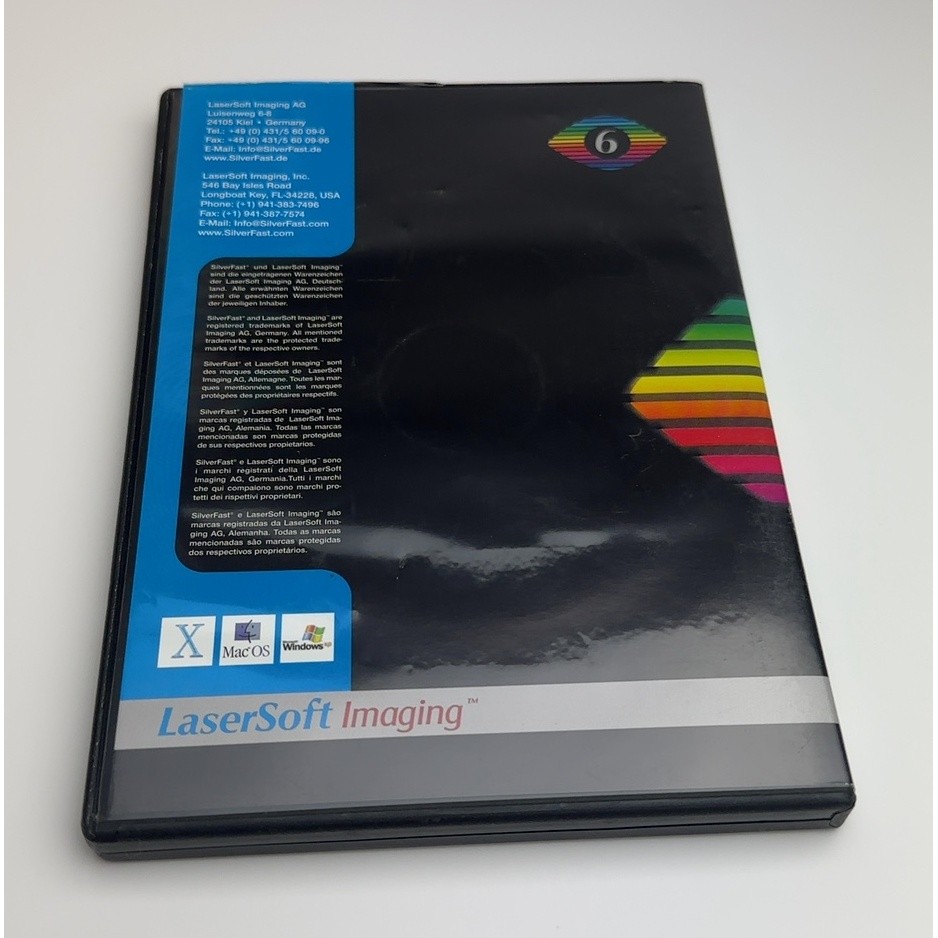 SilverFast Ai 6 Professional Scan Software CD LaserSoft Imaging Mac OS Windows