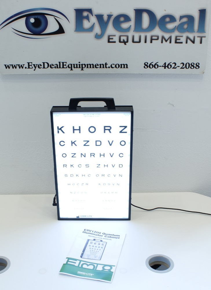ESV 1200 illuminated acuity chart