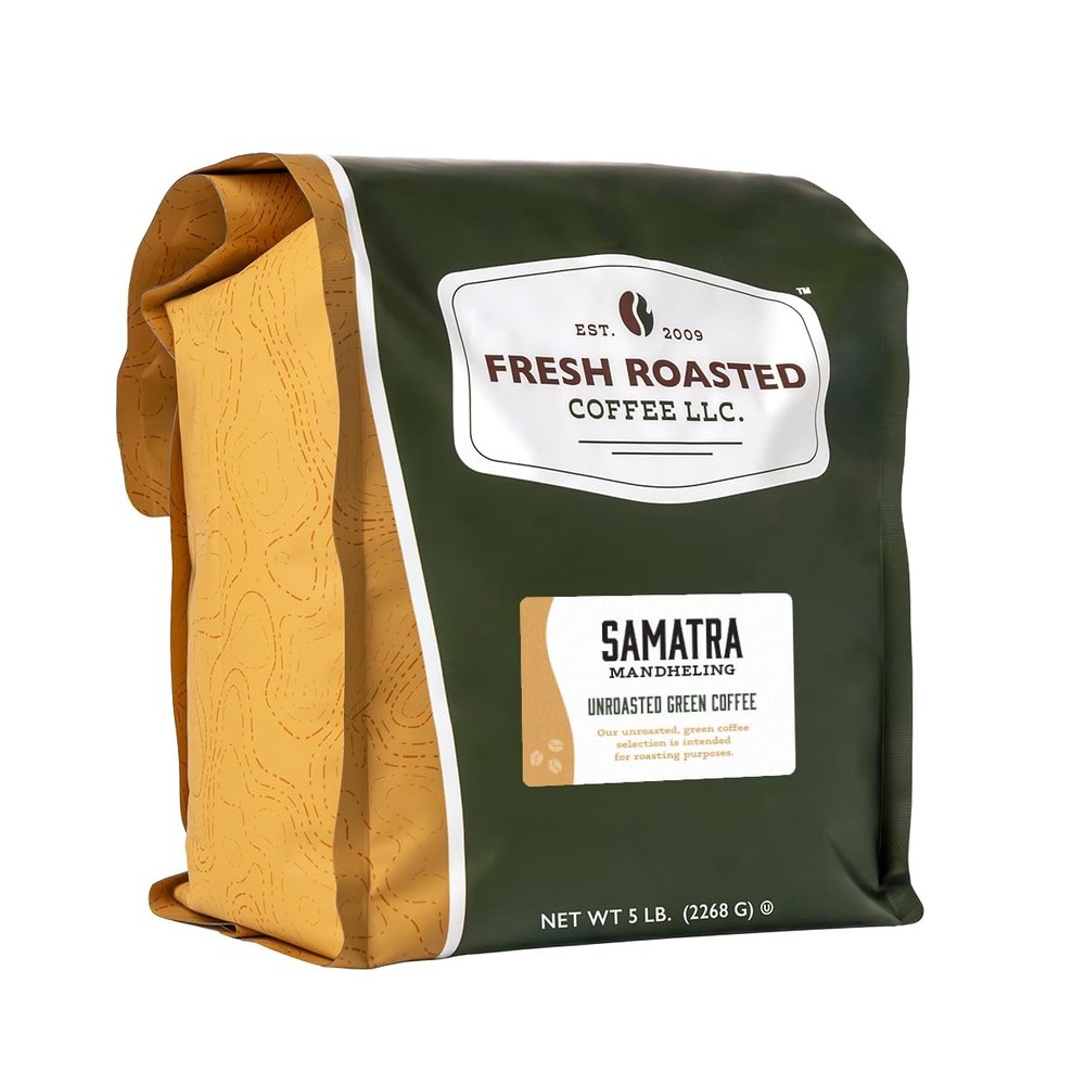 Fresh Roasted Coffee, Unroasted Sumatra Mandheling | Single Origin | Kosher ...